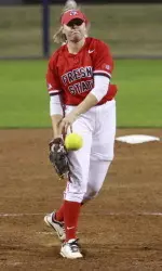 Kiley Shae Aldridge and the 'Dogs next look ahead to five games in the Judi Garman Classic at Fullerton, Calif., on Thu.-Sun., March 6-9.