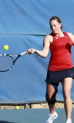 Tanya Murtagh won both her doubles and singles matches against the Spartans.