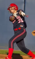 Sophomore catcher Paige Gumz is hitting .394 in MW play with three doubles and a homer.