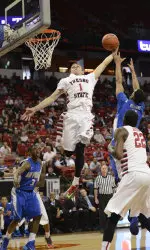 Tyler Johnson's high-flying athleticism and relentless work ethic have given him an opportunity to continue his basketball career after four years at Fresno State.