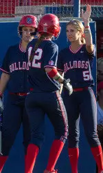 At the halfway point of the MW slate, Brenna Moss and Whitney Smith are the team's top hitters in MW play (.457 / .429) after 12 games.