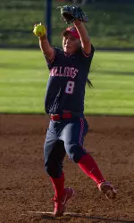 Jill Compton logged her fourth complete game in seven MW starts this year, and her seven K's was two off her season high.