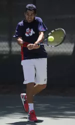 Nikolas Papic and Sai Kartik Nakireddi won their doubles match against Nevada.