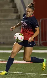 Bingham scored her sixth goal of the season against New Mexico