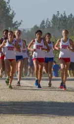 Junior Annemarie Schwanz, Freshman Mackenzie Landa, and Redshirt Senior Carina Mendoza led the 'Dogs this weekend