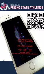 Students will now use a PDF receipt on their mobile devices at the ticket gates for all online football single-game ticket purchases (and other fans can now take advantage of the online, too).