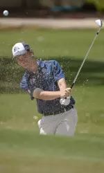 Fresno State's Keenan Nelson posted the Bulldogs' lowest score (+7) at the Wolverine Intercollegiate.