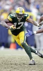 Former Bulldog Davante Adams scores on a 46-yard touchdown catch in Sunday's NFL Playoff victory vs. Dallas
