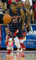 Paul Watson led Fresno State on both ends of the floor in the Bulldogs' 66-62 win over Nevada.