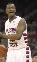 Marvelle Harris scored 13 points versus San Diego State.