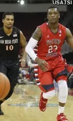 Marvelle Harris scored 25 points and pulled down seven rebounds