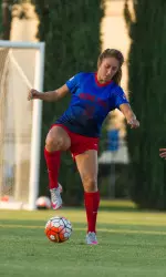 Sophomore Alissa Pham scored her first goal of the season