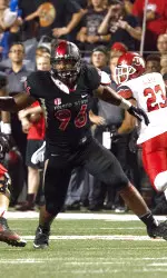 Todd Hunt has 28 tackles, 3.0 tackles for a loss and 2.0 sacks on the season