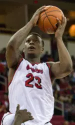 Bulldogs' senior guard Marvelle Harris posted his 21st career game with at least 20 points on Sunday.