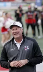 Head coach Tim DeRuyter