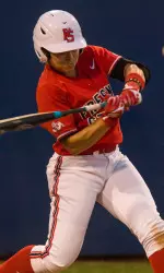 Sophomore Kierra Willis scored two of the 'Dogs four runs on Friday.