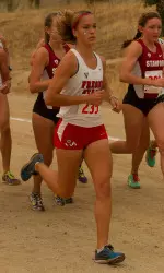 Senior Meagan Paracholski set a new personal-best time in the 6K at the Sundodger Invitational last Saturday.