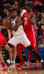 Junior forward Torren Jones finished with six points and seven rebounds in the Bulldogs' 77-62 loss to New Mexico.