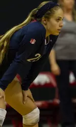 Libero Maggie Eppright garnered three of the six awards presented on Sunday.