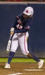 Freshman Morgan Howe has the game winning RBI vs. Kansas
