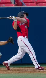 Austing Guibor notched his first of the season and scored two runs in the 'Dogs 7-3 win on Sunday.