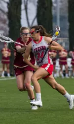 Nicole Ortlieb leads the Bulldogs with 13 goals, on 22 shots with 18 on goal.