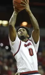 Senior guard Julien Lewis scored 27 points to lead the Bulldogs to its third win over UNLV this season.