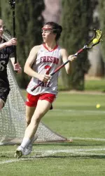 Junior Caroline Dineen-Carlson is now Fresno State's all-time leader in draw controls.