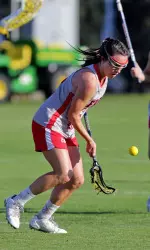 Junior captain Caroline Dineen-Carlson notched her second hat trick of the season