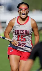 Senior captain Sophia Aragon is Fresno State's all-time leader in caused turnovers and ground balls.