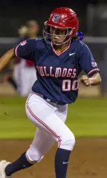 Christina Rodriguez scored the winning run as a pinch runner for Whitney Smith.