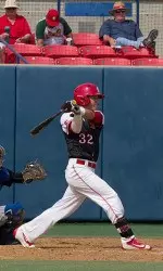 Freshman Zach Ashford is hitting .318 from the plate this season with 17 runs scored.
