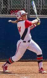 Junior Kierra Willis accounted for her 11th home run of the year on Friday.