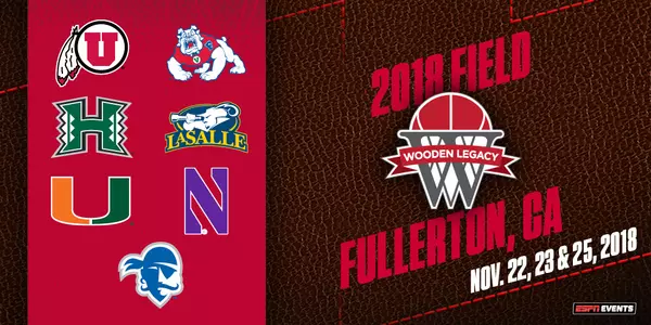 2018 Wooden Legacy field announcement