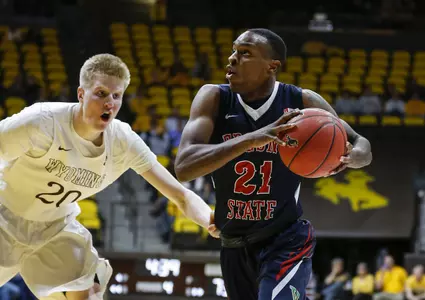 NCAA Basketball: Fresno State at Wyoming