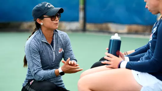 29 APR 2018: The 2018 Mountain West Women's Tennis Championship takes place at the Appleton Tennis Center on the campus of Boise State University in Boise, ID. Tim Nwachukwu/NCAA Photos
