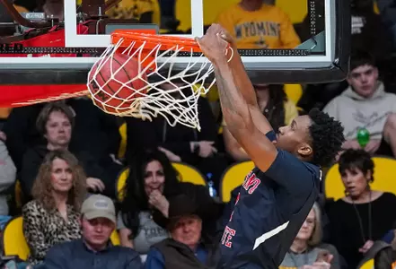NCAA Basketball: Fresno State at Wyoming