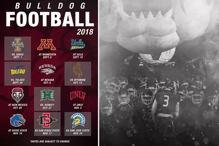 2018 schedule