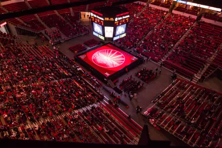 Fresno State vs. Illinois, aerial view of full configuration