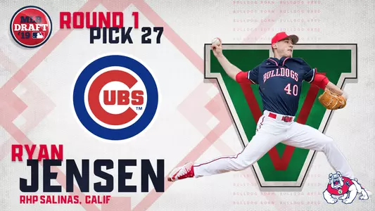 Jensen 19 MLB Draft Graphic