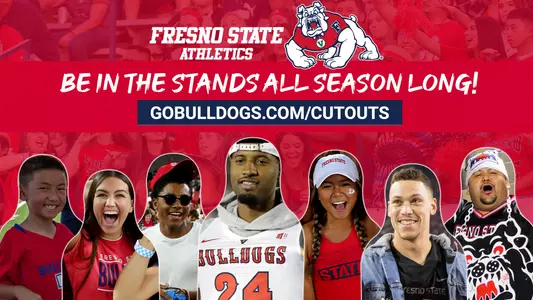 Be in the stands all season long; GoBulldogs.com/cutouts