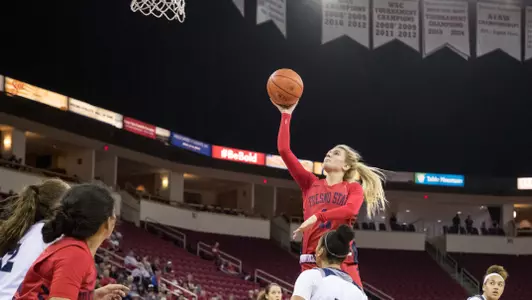 February 22, 2020: Fresno State women's basketball host Nevada for the final home game honoring the seniors at the Save Mart Center.