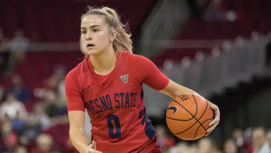 February 22, 2020: Fresno State women's basketball host Nevada for the final home game honoring the seniors at the Save Mart Center.