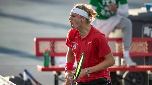 March 9, 2020; No. 48 Fresno State men's tennisl team host No. 34 Arizona at the Spalding G. Wathen Center.