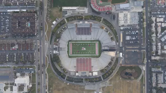 aerial bulldog stadium