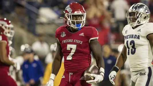Fresno State running back Jordan Mims