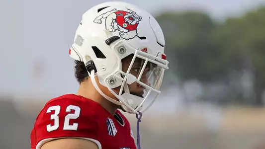Junior defensive back Evan Williams, pregame