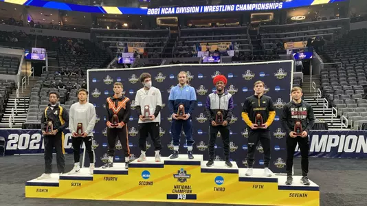 2021 NCAA Championship 149 Medal Podium