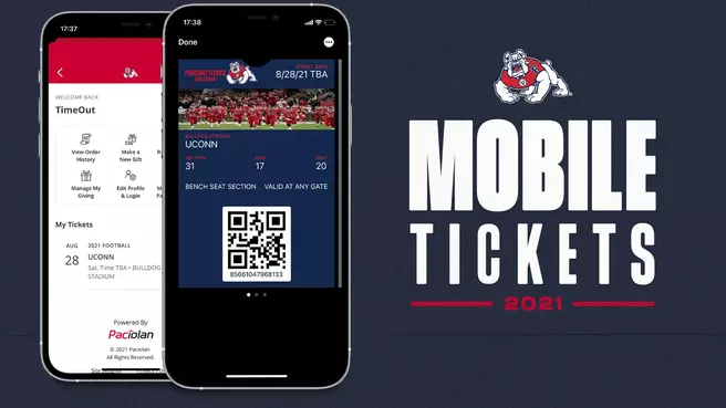 Fresno State Mobile Tickets - Spring Sports