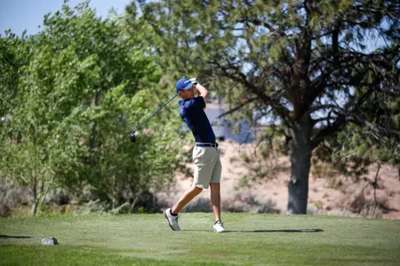 Tommy Stephenson, NCAA Regional, tee shot